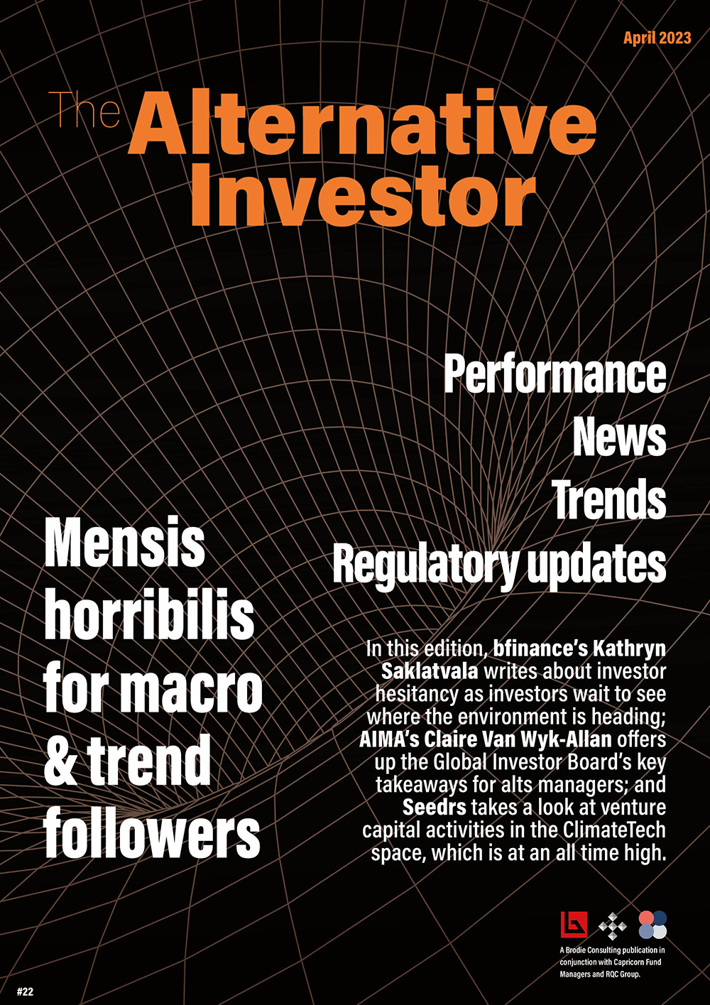 The Alternative Investor, issue 22 cover