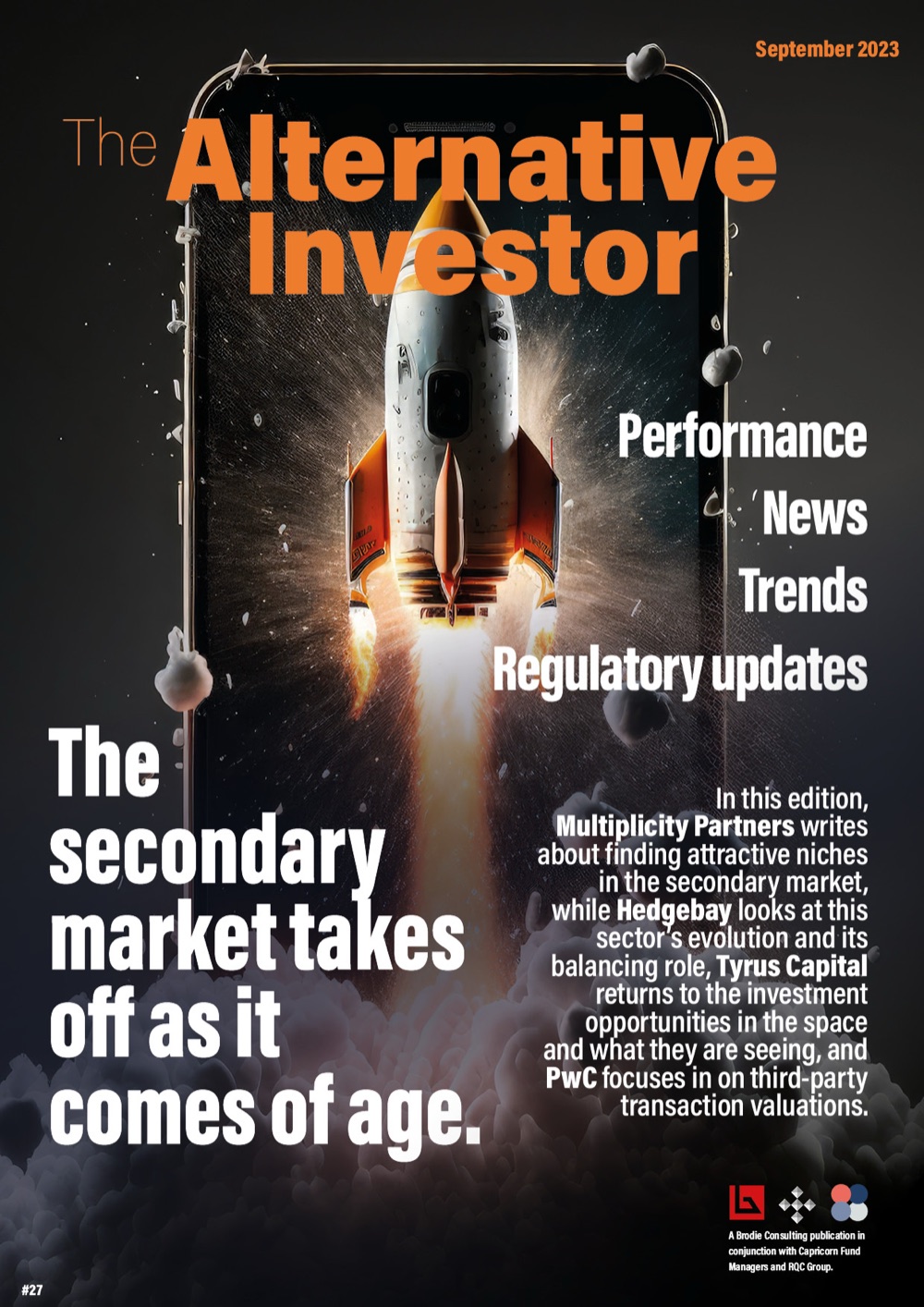 The Alternative Investor, issue 27 cover