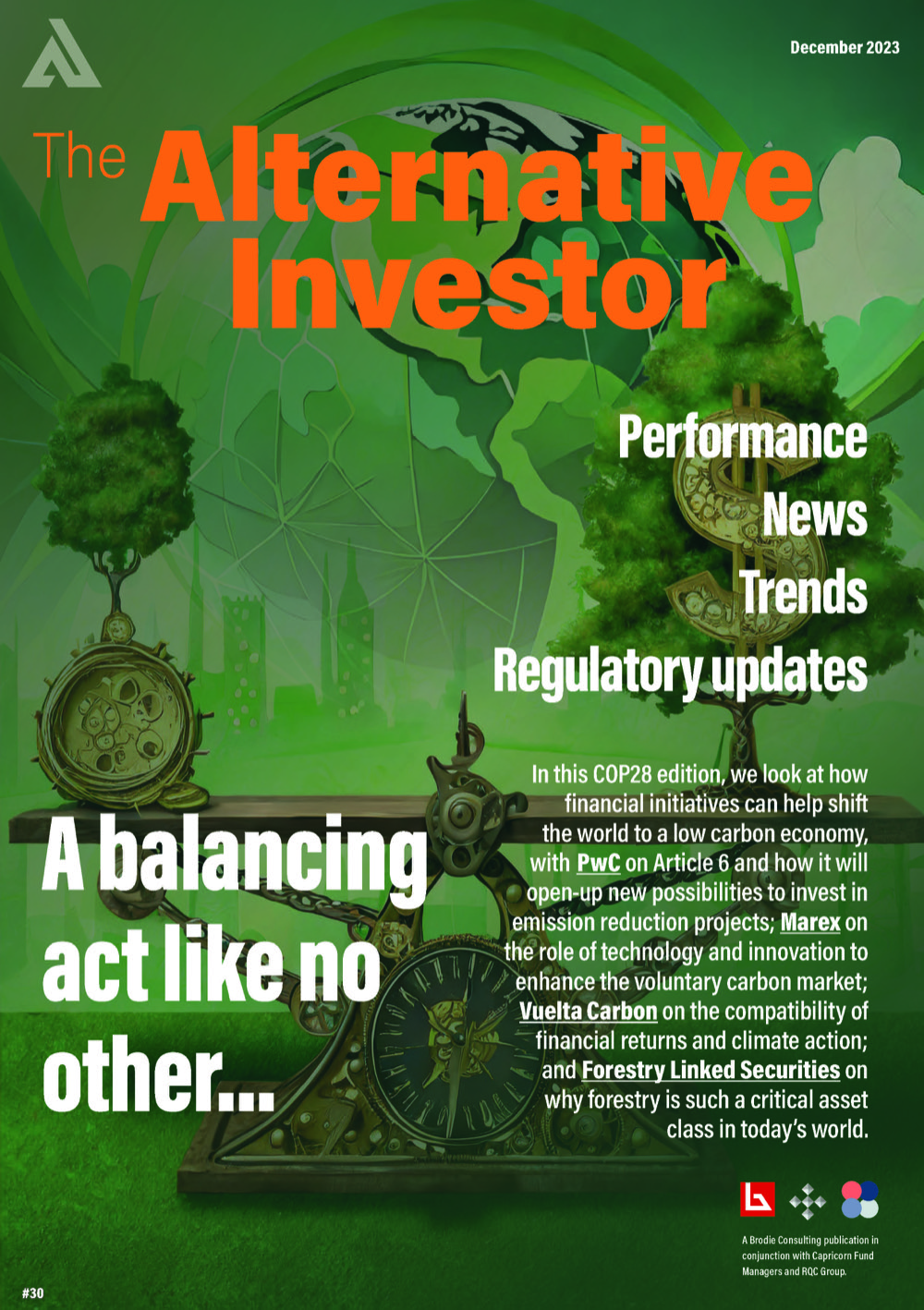 The Alternative Investor, issue 30 cover