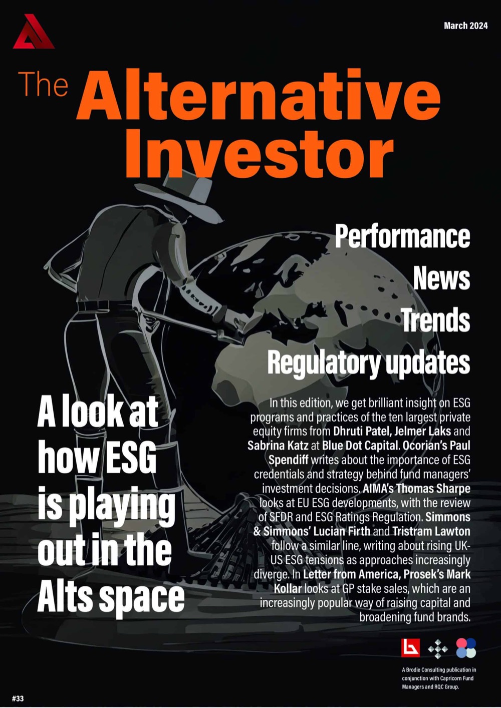 The Alternative Investor, issue 33 cover