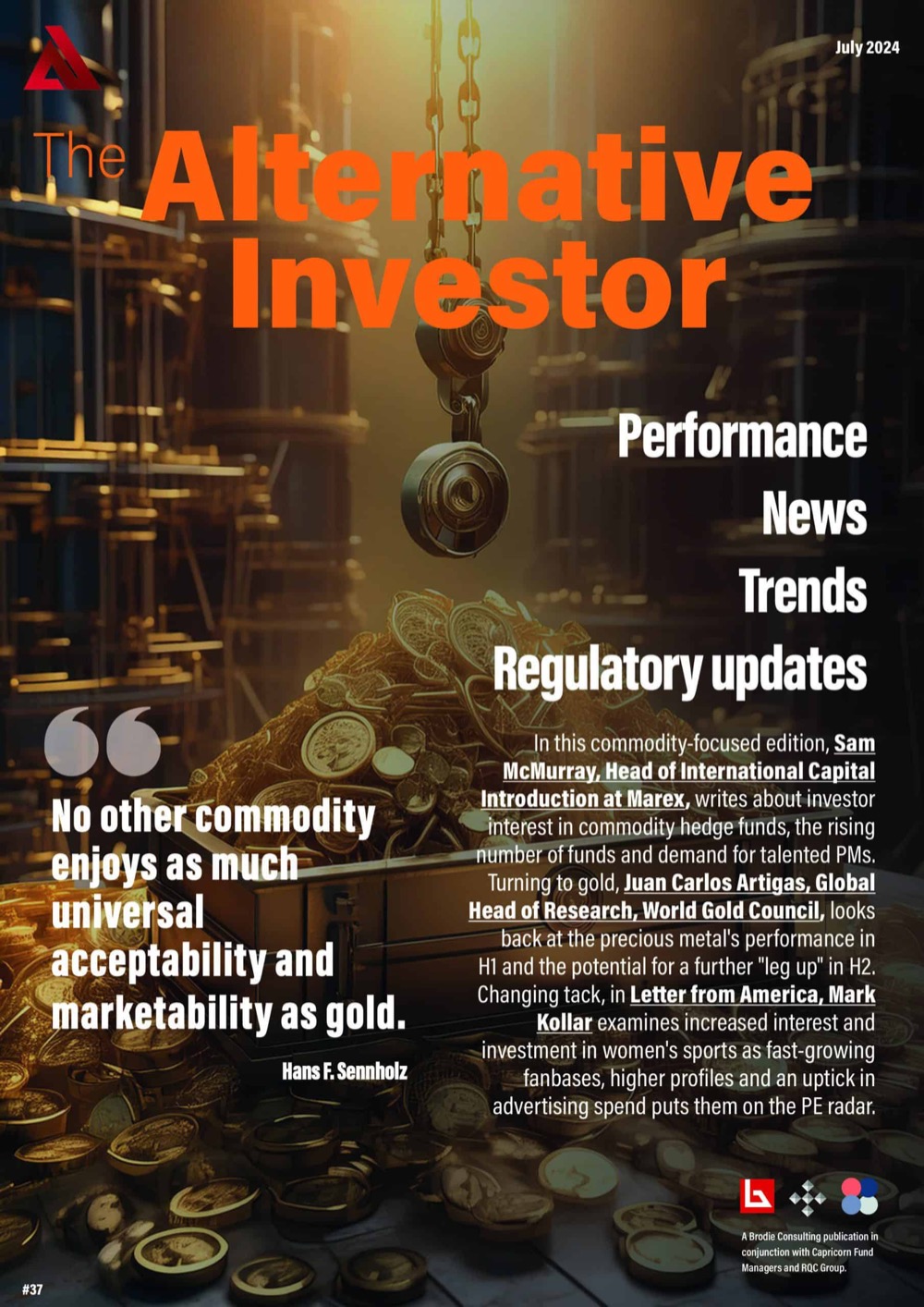 The Alternative Investor, issue 37 cover