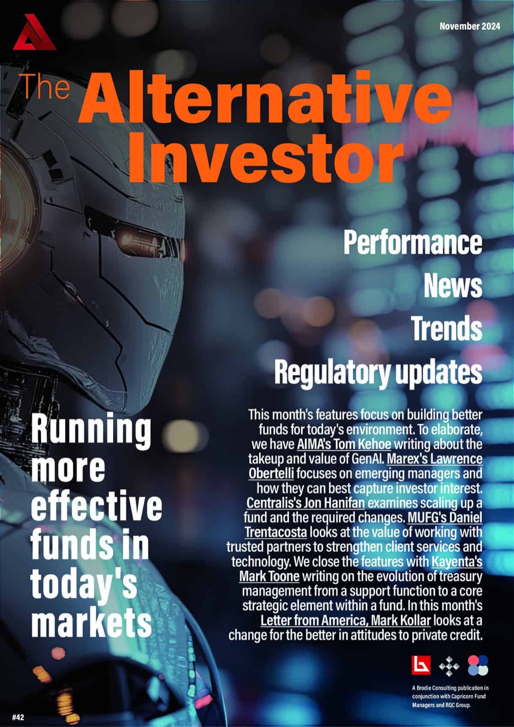 The Alternative Investor, issue 41 cover