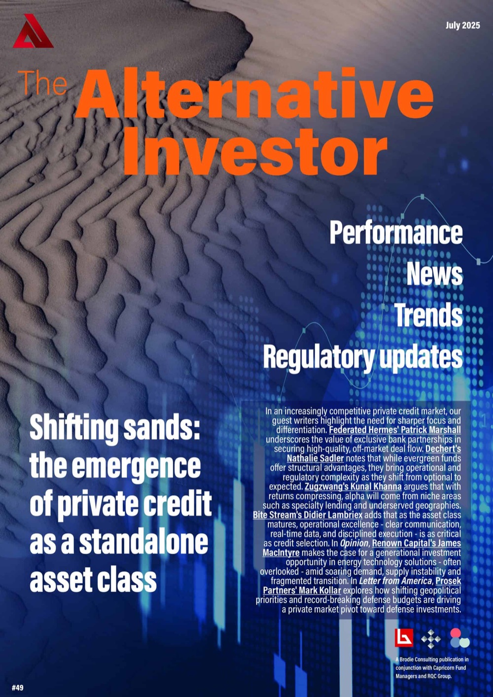 The Alternative Investor, issue 49 cover