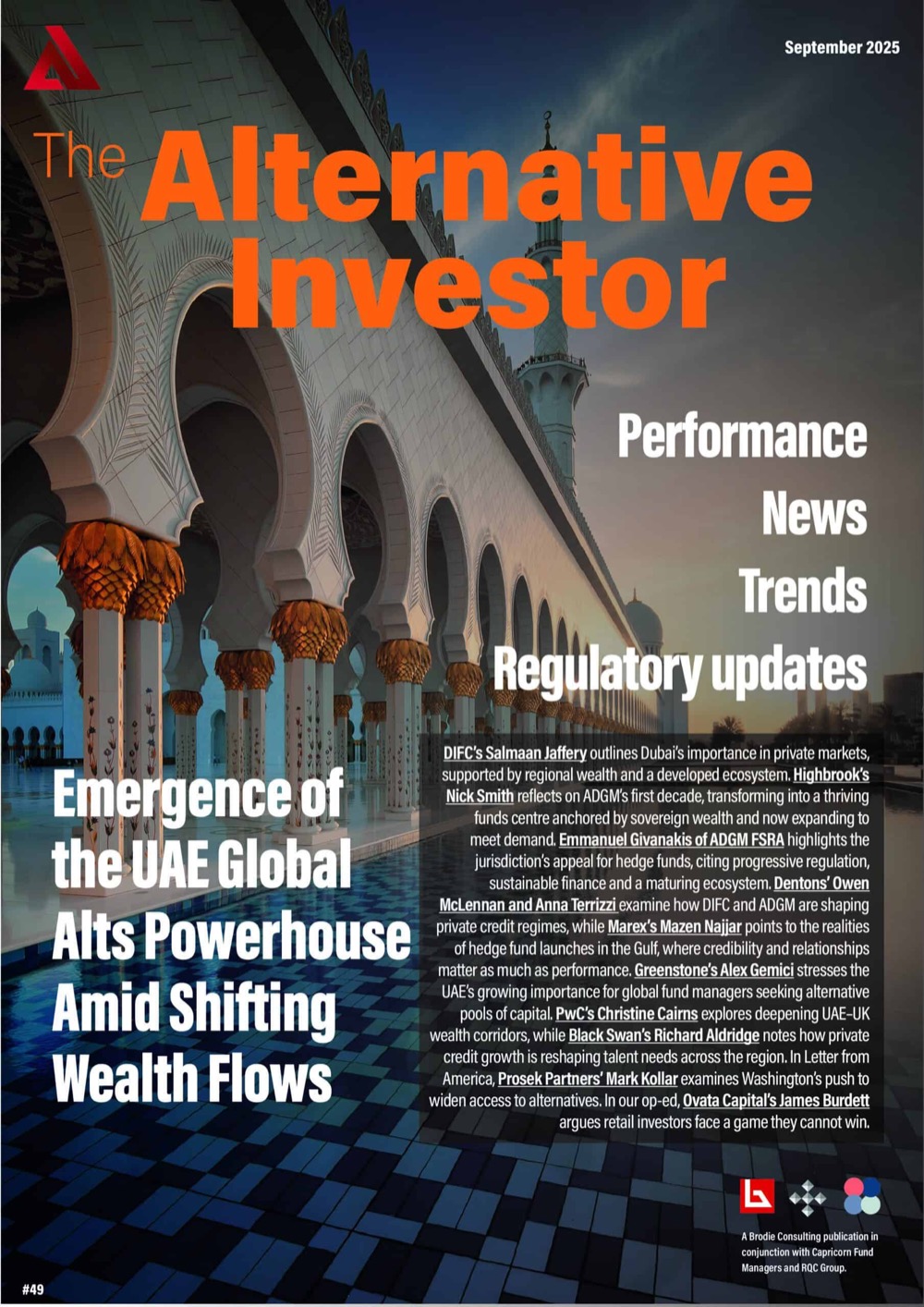 The Alternative Investor, issue 51 cover
